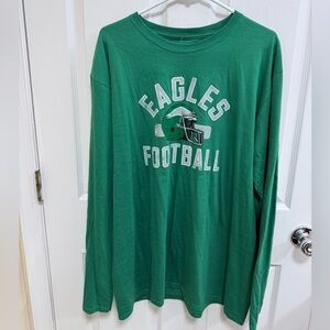 NWT Fanatics Green Philadelphia Eagles Football Tee, Size XL